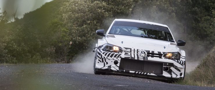 Volkswagen удивляет, раллийный Polo GTI R5